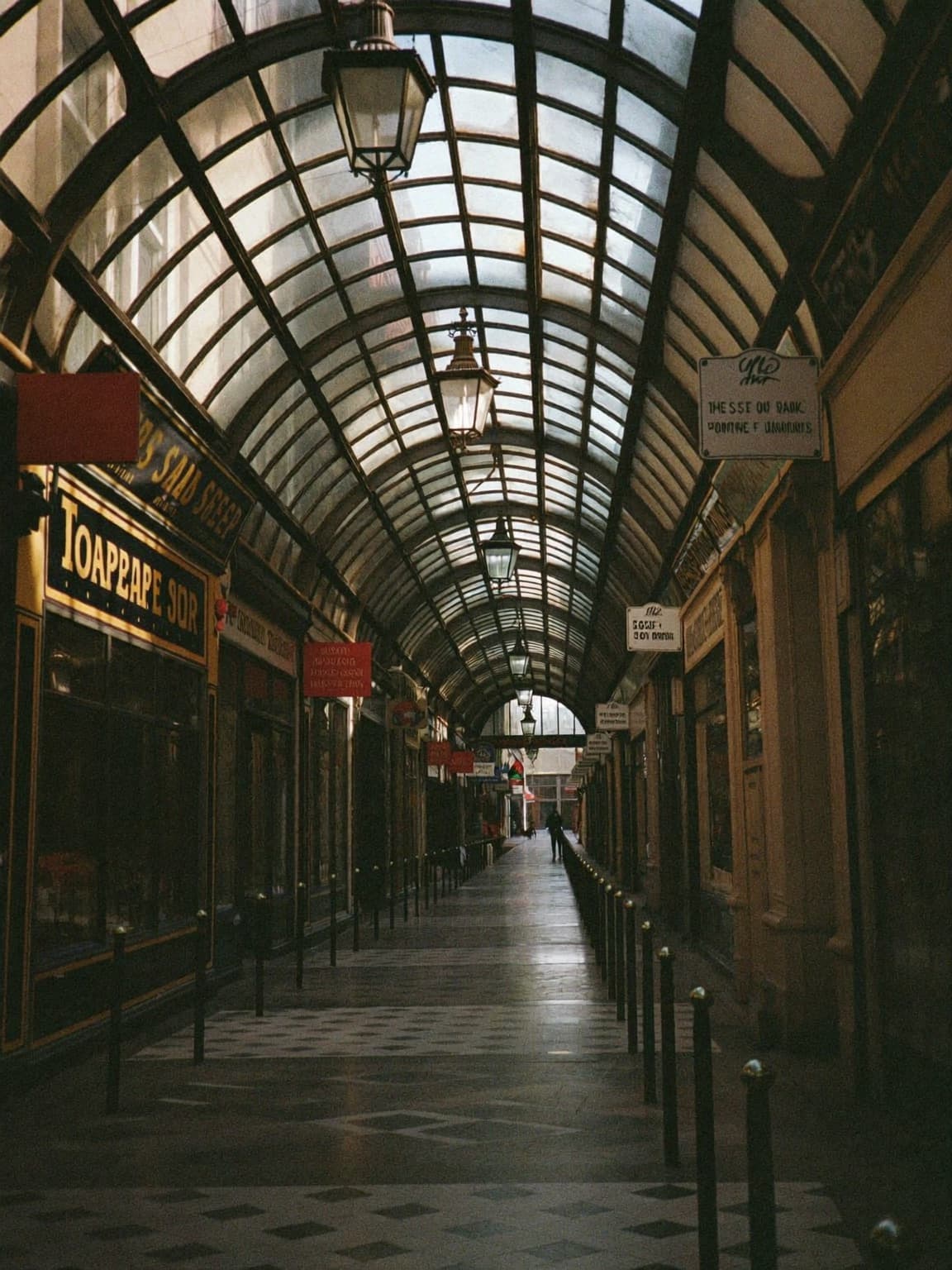 A quiet street in Paris